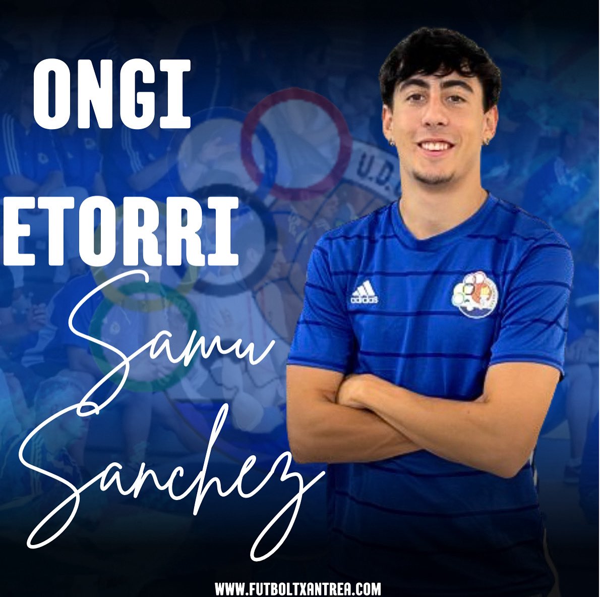 U.D.C TXANTREA K.K.E (@udctxantrea) on Twitter photo 💥 Samu Sánchez ficha por el Txantrea.
El centrocampista vuelve a casa cedido por el <a href="/cdtudelano/">CD Tudelano Oficial</a> .
🏠Ongi etorri etxera, Samu!!
#Txantrea 💥 Samu Sánchez ficha por el Txantrea.
El centrocampista vuelve a casa cedido por el <a href="/cdtudelano/">CD Tudelano Oficial</a> .
🏠Ongi etorri etxera, Samu!!
#Txantrea