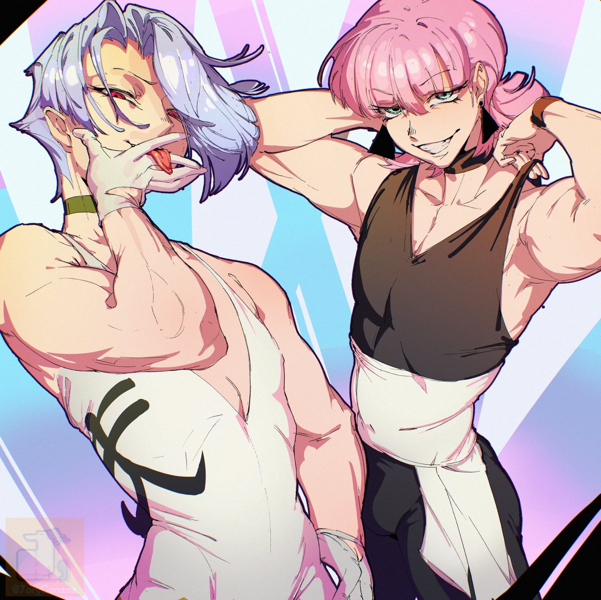 "Give it up for the Backshot Boys 🗣️💯✨✨‼️"

#pantyandstockingfanart #PantyAndStocking