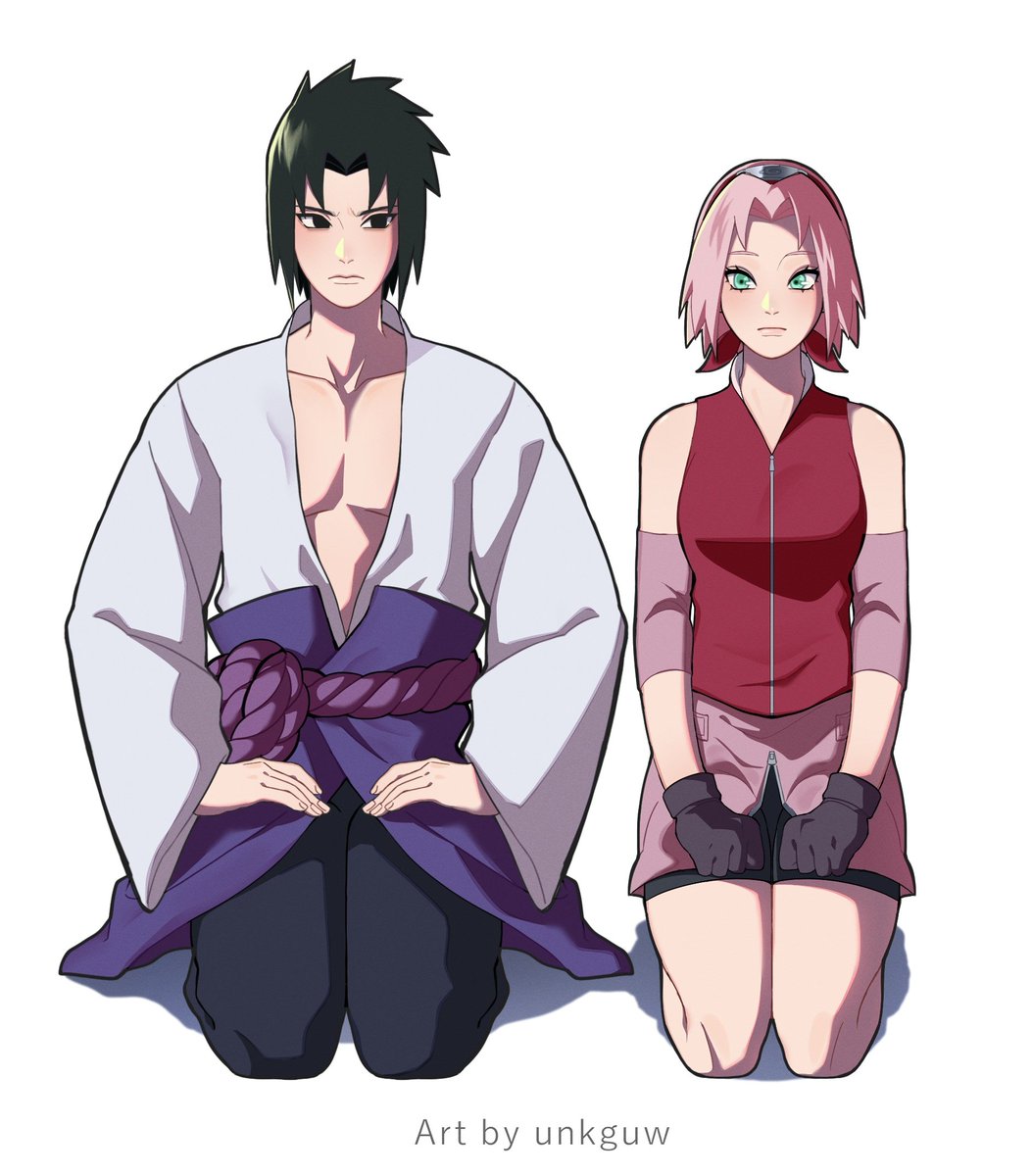 My parents #sasusaku #narutofanart