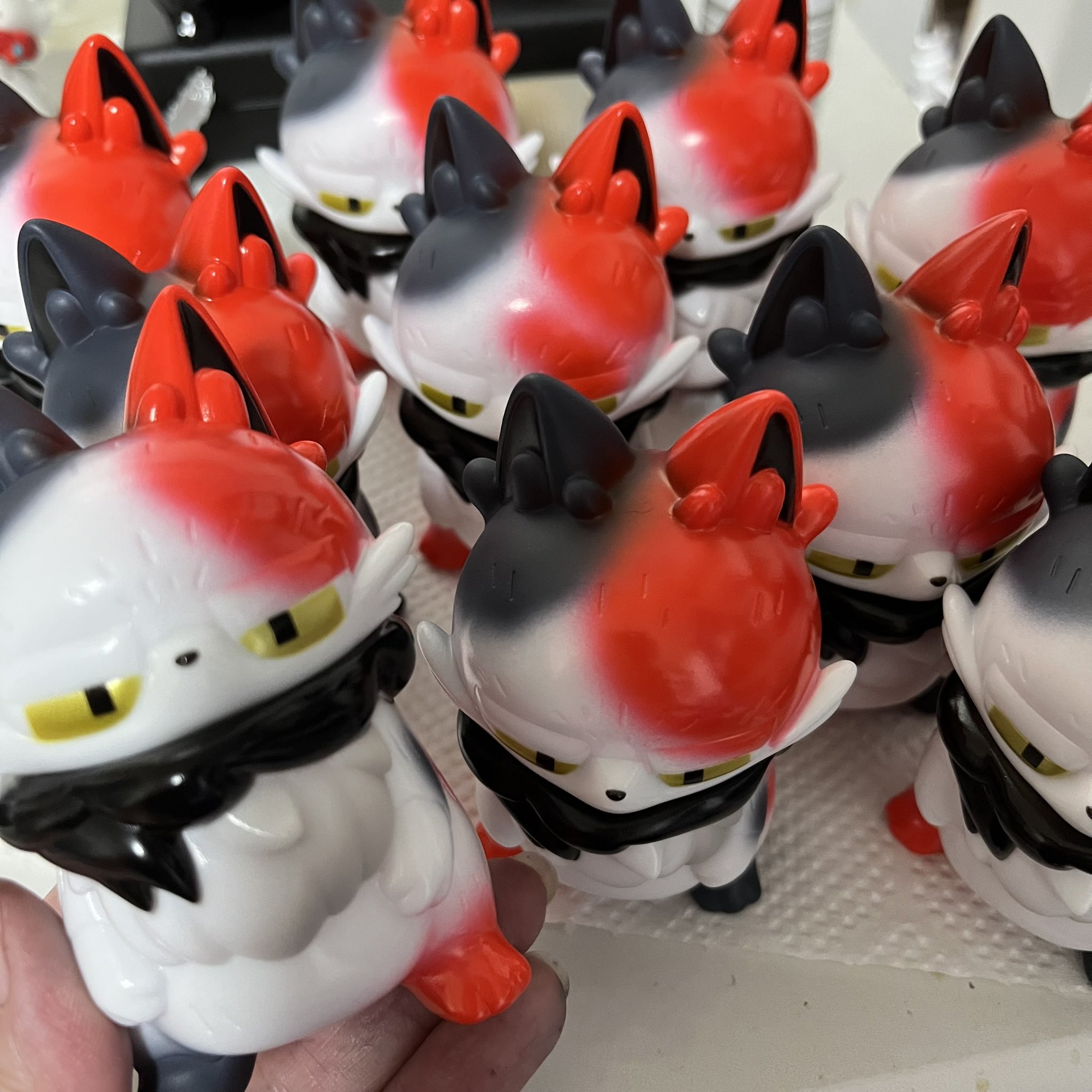 more-cats もあねこ　どんぐりひろたん　ソフビ　フィギュア more-cats もあねこ ハイロ あいす ソフビ どんぐりひろたん