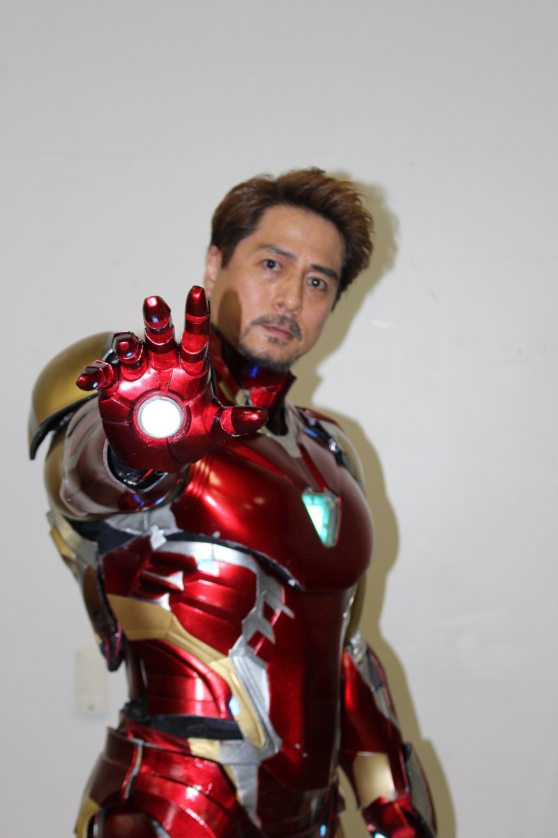 まじでトニースタークまんまだった

 #C106コスプレ  #C106_cos