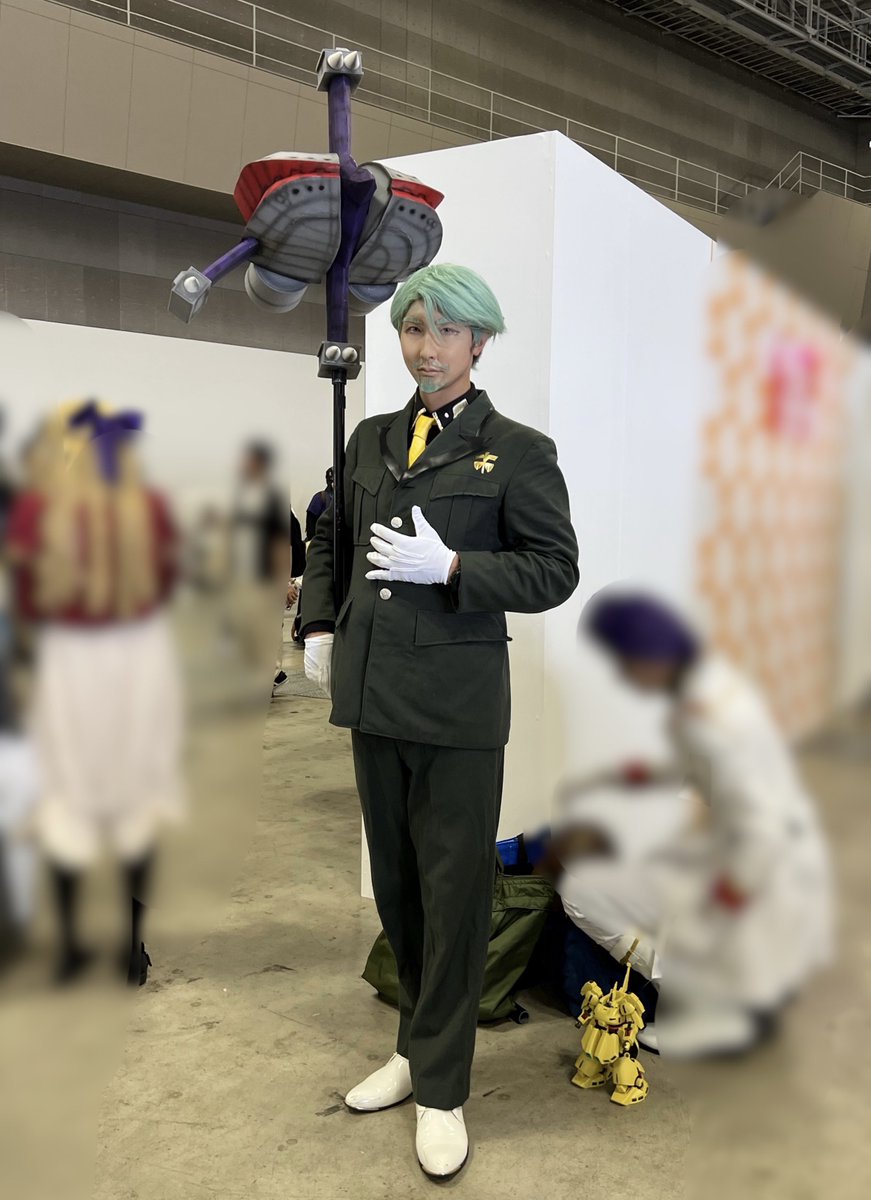 という事でコミケ1日目はガンダムジークアクスより、シャリア・ブル