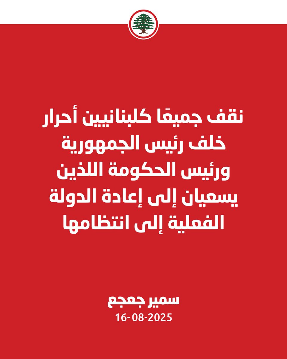 Lebanese Forces (@lfpartyofficial) on Twitter photo 