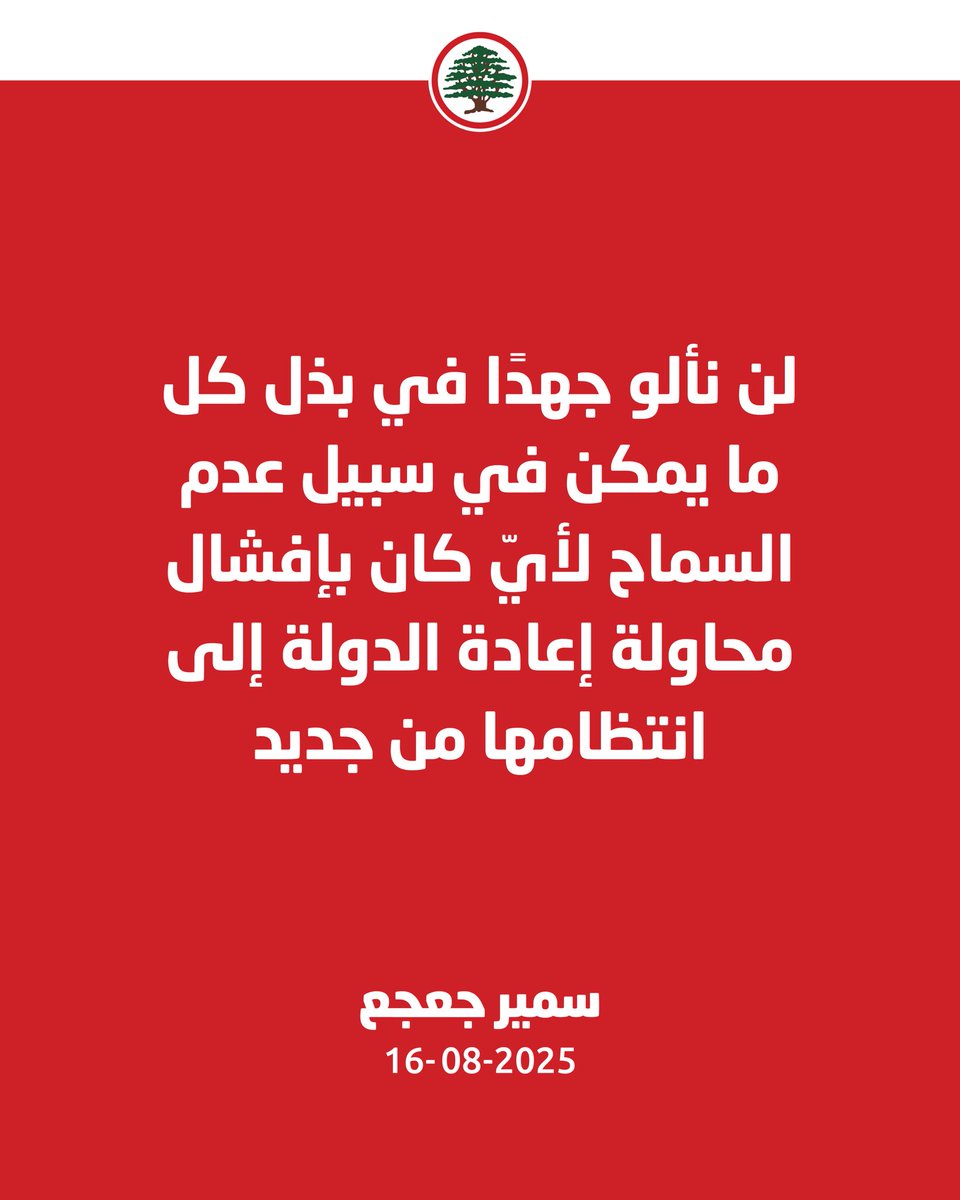 Lebanese Forces (@lfpartyofficial) on Twitter photo 