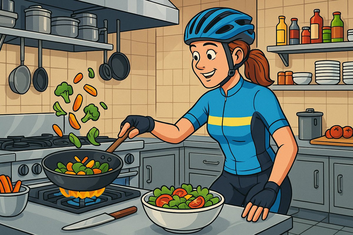 TriJayhawkRyan's tweet image. Batch cook the basics. Cooking from scratch every single day is unrealistic for most people. Instead, prepare a few staple foods in larger quantities once or twice a week so you always have building blocks for quick meals.
#HealthyFuel
#EatForPerformance
#MorningFuel
#BusyAthlete