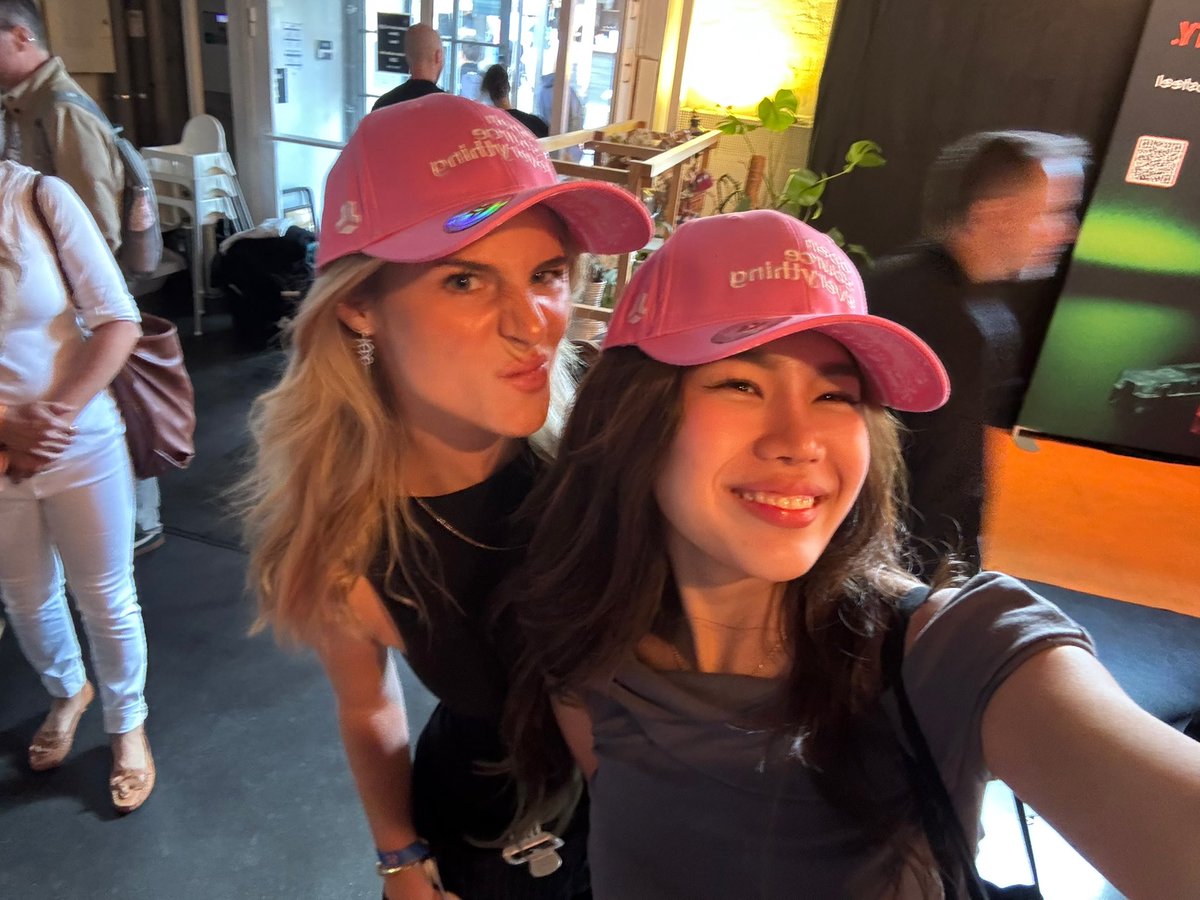 Just 2 girls having fun and spreading Bitcoin education 🧡🤭 <a href="/bt_chick/">BTChick</a>