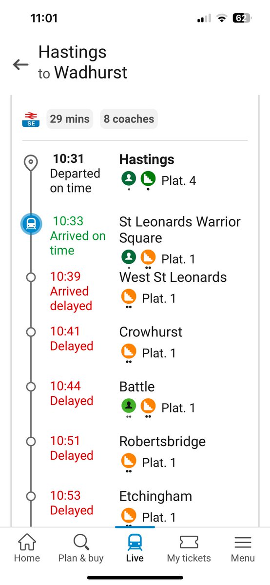 topcatwm's tweet image. ⁦@Se_Railway⁩ after the SOG mess this is the next train - what is happening - NO information at Wadhurst