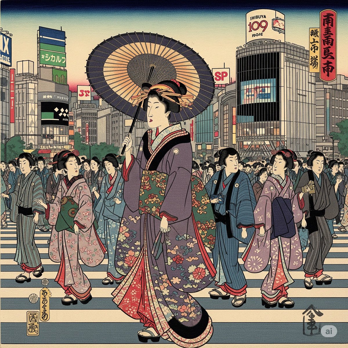 電車の乗換え以外ではおそらく数年以上ぶりに渋谷に来た江戸庶民