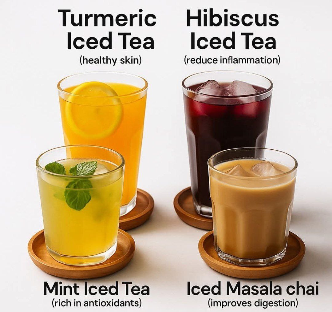 Try These Iced Tea Recipes For Healthier Organs: