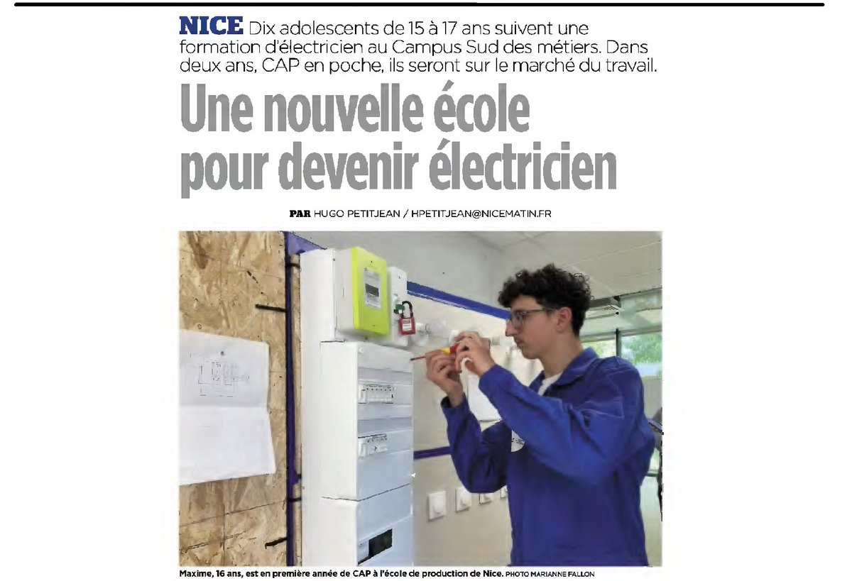 Xavier Latour (@latourxavier1) on Twitter photo Diversifier les formations pour tous les publics et tous les âges, une priorité de <a href="/VilledeNice/">Ville de Nice</a> et <a href="/MetropoleNCA/">Métropole Nice Côte d'Azur</a> qui ont soutenu cette création aux côtés de <a href="/MarcelRAGNI/">RAGNI MARCEL</a> avec <a href="/UIMM06/">UIMM CÔTE D'AZUR</a> et <a href="/CCIcotedazur/">CCI Nice Côte d'Azur</a> Il est essentiel de donner sa chance à tous ! <a href="/Nice_Matin/">Nice-Matin</a> Diversifier les formations pour tous les publics et tous les âges, une priorité de <a href="/VilledeNice/">Ville de Nice</a> et <a href="/MetropoleNCA/">Métropole Nice Côte d'Azur</a> qui ont soutenu cette création aux côtés de <a href="/MarcelRAGNI/">RAGNI MARCEL</a> avec <a href="/UIMM06/">UIMM CÔTE D'AZUR</a> et <a href="/CCIcotedazur/">CCI Nice Côte d'Azur</a> Il est essentiel de donner sa chance à tous ! <a href="/Nice_Matin/">Nice-Matin</a>