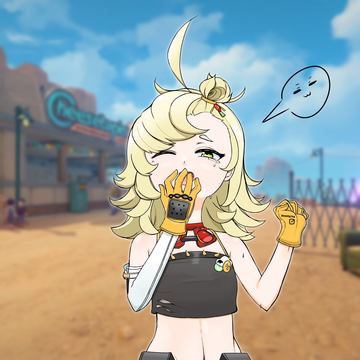 Piper sleepy as usual.
#ZenlessZoneZero 
#zzzerofanart 
#piperwheel 
#digitalart