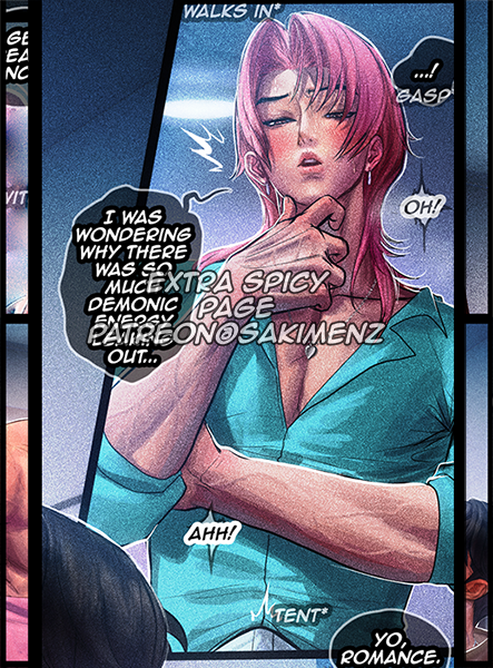 sakimichanmale's tweet photo. kpop demons Jinu Abby shares while Romance walks in ( spicy tag)
fullart/comic-inbio https://t.co/f1qqkDesjB