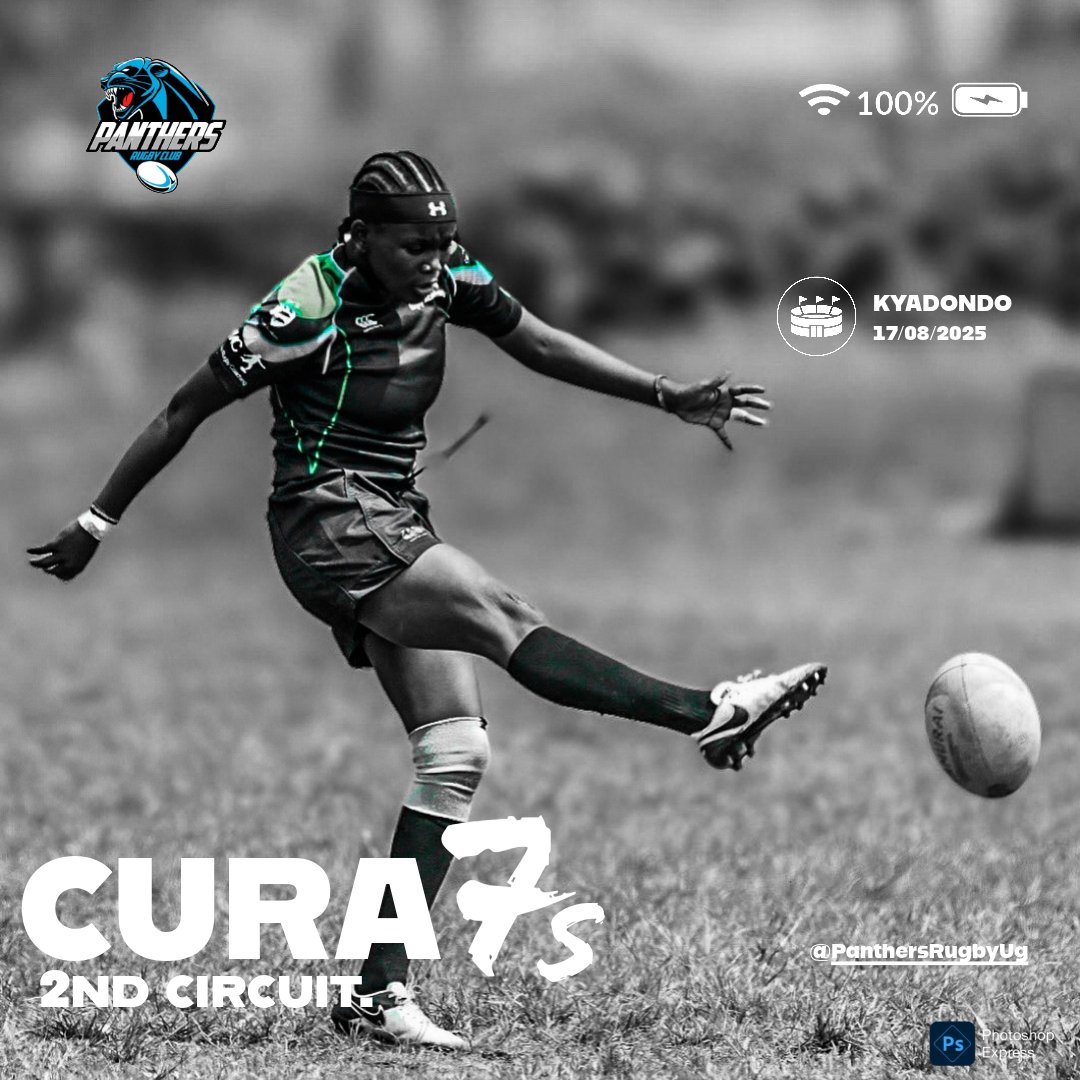 Panthers Rugby Club (@panthersrugbyug) on Twitter photo Once again Hunting time
🏟 <a href="/KyadondoClub/">Kyadondo Rugby Club</a>
📅 17/08/2025
#central7s
#wakandaforever
#PanthersFamily Once again Hunting time
🏟 <a href="/KyadondoClub/">Kyadondo Rugby Club</a>
📅 17/08/2025
#central7s
#wakandaforever
#PanthersFamily