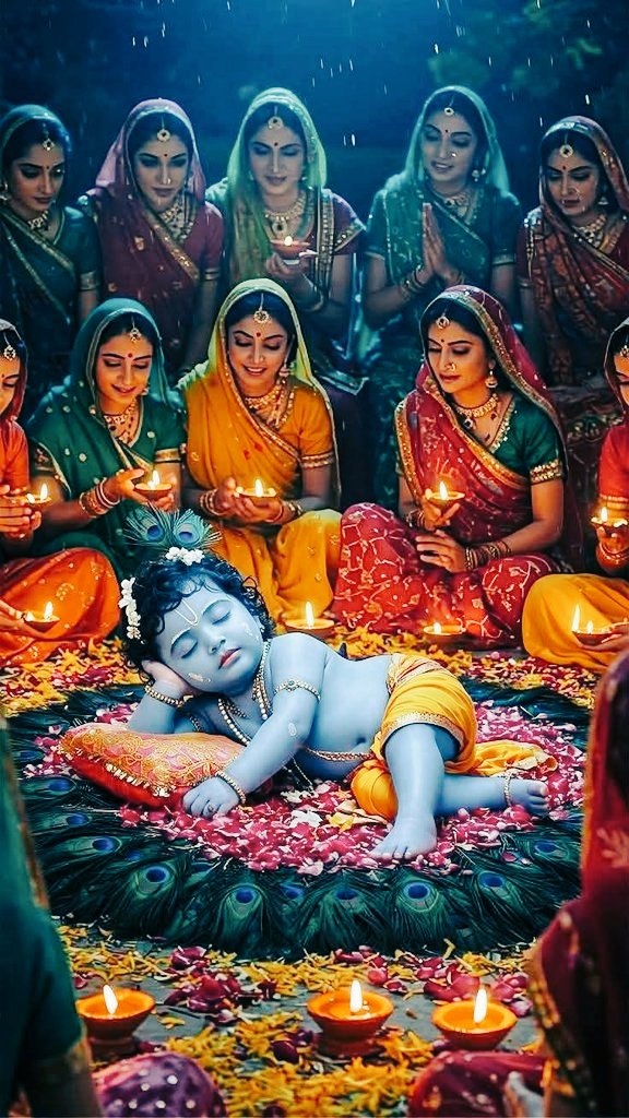 myselfmayank's tweet photo. कृष्णाय वासुदेवाय, देवकी नन्दनाय च।
नंदगोपकुमाराय, गोविन्दाय नमो नमः॥

श्री कृष्ण जन्मोत्सव जन्माष्टमी की हार्दिक शुभकामनाएं 🙏🚩 #janamashtami https://t.co/4iLIRFOsYv