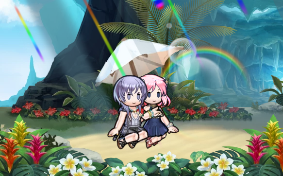 SophSprites's tweet photo. been meaning to make a summer yuraine since summer yuri got revealed but better late than never! https://t.co/Ww9KEF27vS