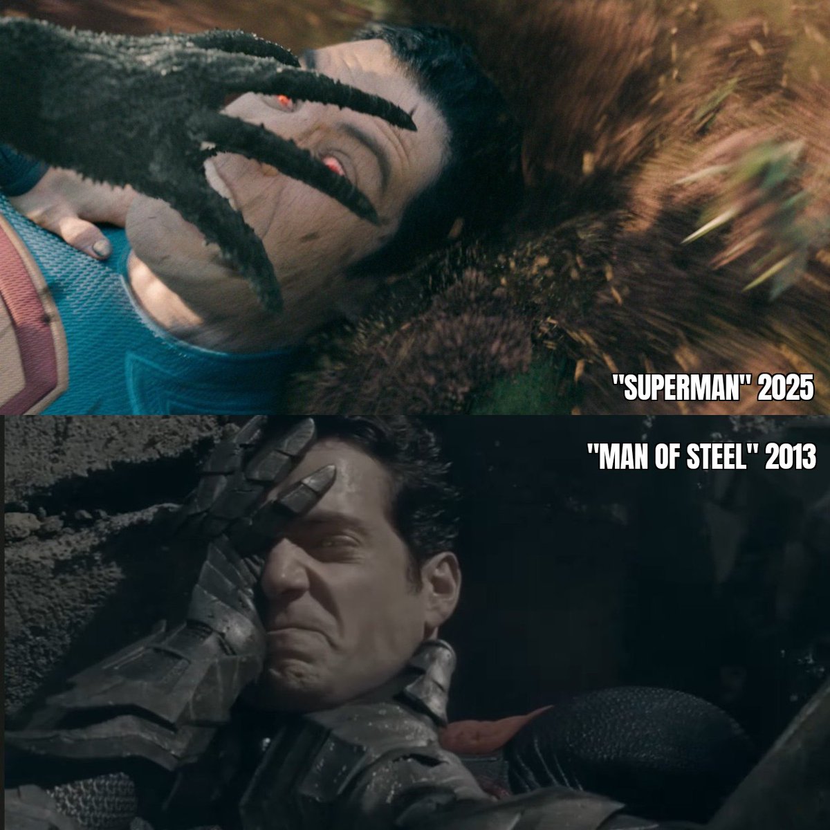 The downgrade in quality is 🤢🤮
#Superman
#ManOfSteel