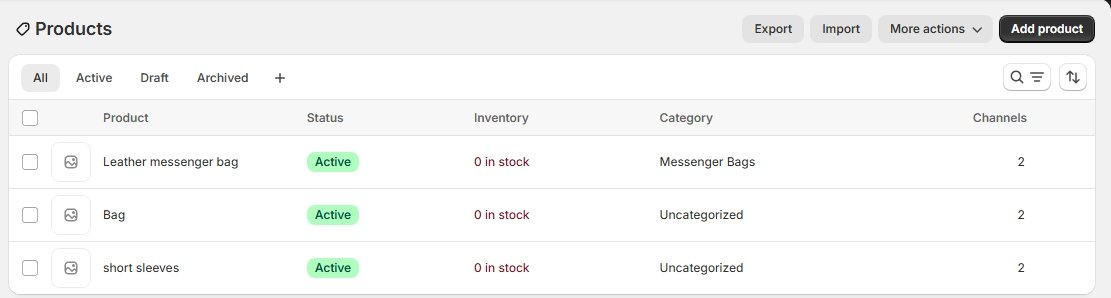 My client request:

Hi Nafisat,

I run a Shopify store and need automation to save time. When a new product is added to Shopify, I want its details (product name, description, price, SKU, product URL, created date) added to an Airtable base. 
👇👇👇
