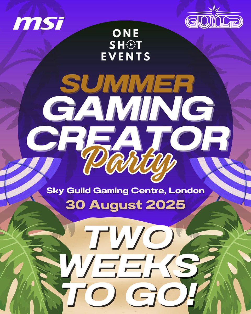 Only two weeks to go! Are you ready? Last couple of tickets left - this is not one you wanna miss out on! 🔥🫶🏻 
#OneShotSummerParty
