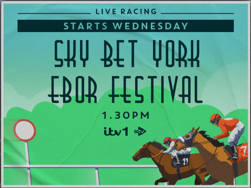 Four days of top-class racing awaits! 🤩

The Sky Bet Ebor Festival on <a href="/ITV/">ITV</a> 🏇