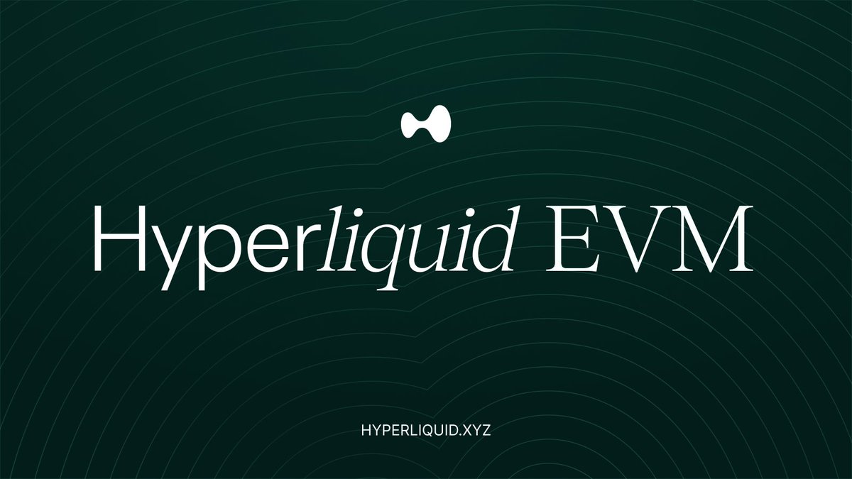 So during my time away from X, I took my time to study several ecosystems in this space and ngl I fell in love with the <a href="/HyperliquidX/">Hyperliquid</a> ecosystem and its growth.

Occasionally I'll be talking about projects in the ecosystem starting with <a href="/Hyperpiexyz_io/">Hyperpie</a> in my next post.

Sit Tight.