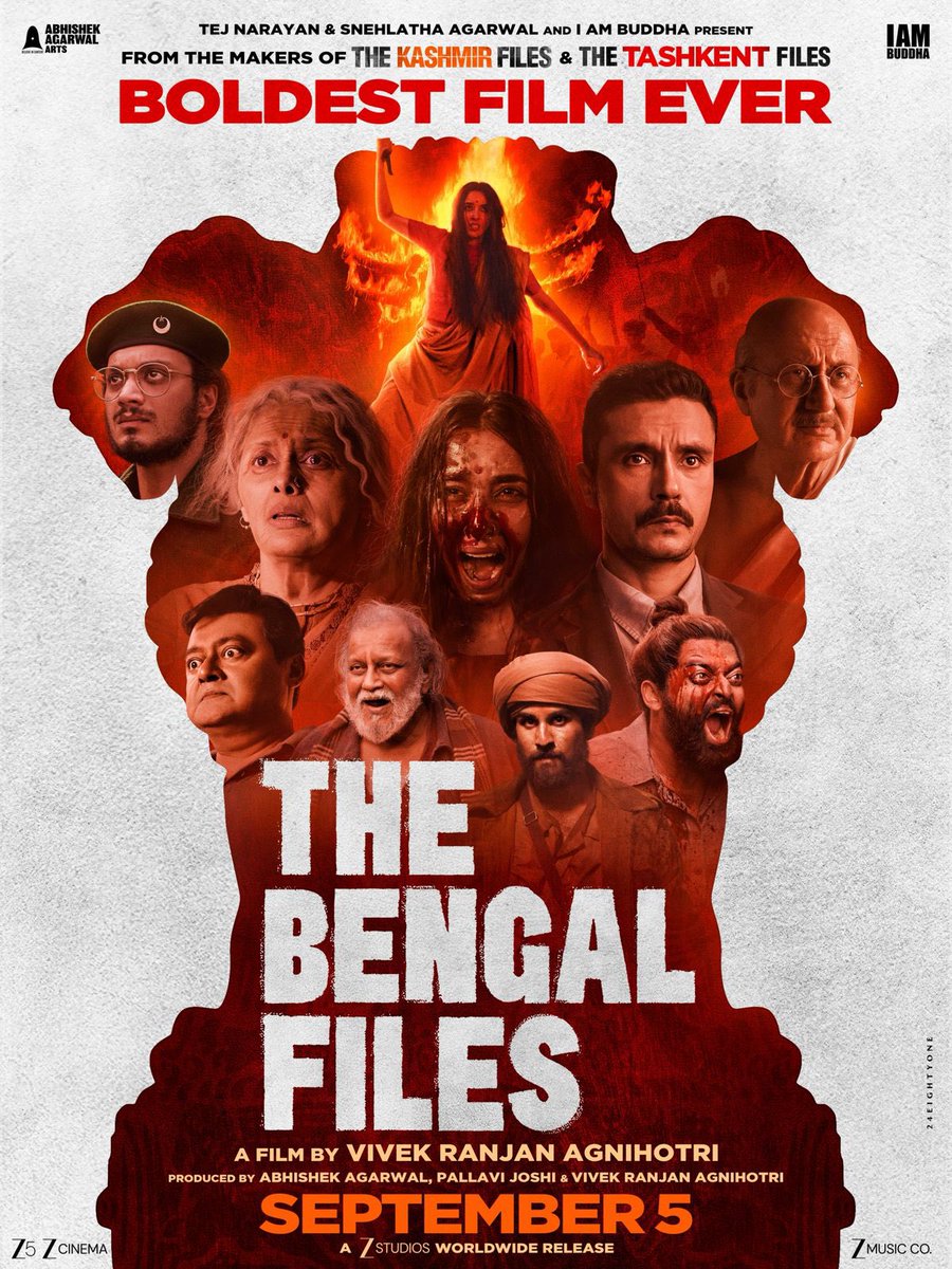 KailashGWagh's tweet image. Yes. Everybody in Bharat ie. India must watch upcoming movie #TheBengalFiles #TheBengalFilesTrailer 

Great freedom fighter and brave Sanatan Hindu warrior #GopalPatha saved West Bengal and SanatanDharma Hindu people of West Bengal from genocide during #PartitionOfIndia Direct…