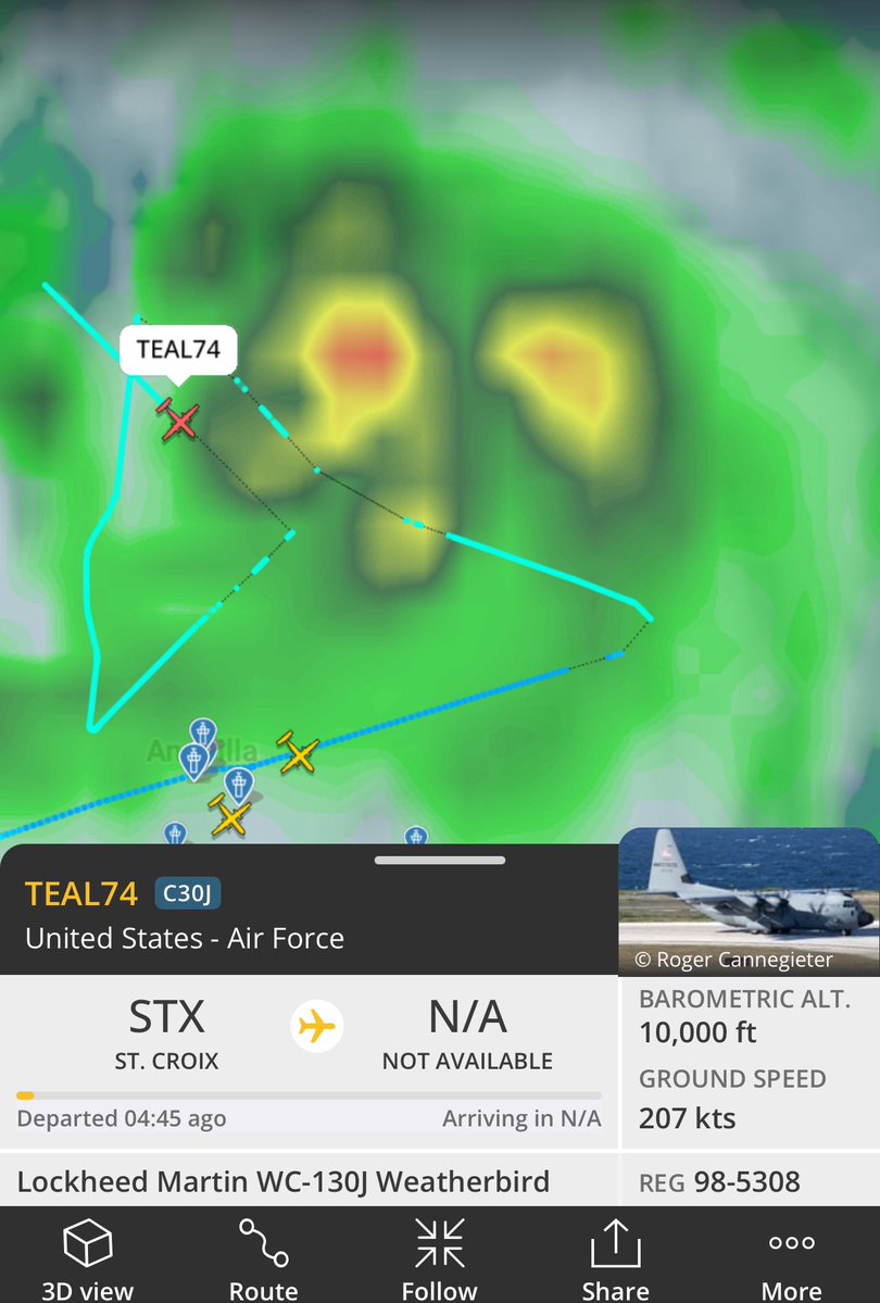 Konrad Dąbkiewicz (@k_dabkiewicz) on Twitter photo Dziś w środek #Erin wlatują dwa samoloty.
Hecules WC-130J z 53rd Weather Reconnaissance Squadron i
Lockheed WP-3D Orion czyli #misspiggy należący do <a href="/NOAA/">NOAA</a>
CC: <a href="/MeteoprognozaPL/">meteoprognoza.pl🇵🇱</a> <a href="/SOB_pl/">Sieć Obserwatorów Burz | Obserwatorzy.info</a> <a href="/meteo_expert/">Jarosław Turała</a> <a href="/ZawadkaMarek/">Marek Zawadka</a> <a href="/FlysharkJacek/">Jacek ' Flyshark ' Matysiak ♿🇵🇱🇪🇺✈️❤️</a> <a href="/AGolawski/">Artur Goławski</a> <a href="/gretzyngier/">Robert Gretzyngier</a> <a href="/PBondaryk/">gen. hc Paweł Bondaryk 🇵🇱</a> Dziś w środek #Erin wlatują dwa samoloty.
Hecules WC-130J z 53rd Weather Reconnaissance Squadron i
Lockheed WP-3D Orion czyli #misspiggy należący do <a href="/NOAA/">NOAA</a>
CC: <a href="/MeteoprognozaPL/">meteoprognoza.pl🇵🇱</a> <a href="/SOB_pl/">Sieć Obserwatorów Burz | Obserwatorzy.info</a> <a href="/meteo_expert/">Jarosław Turała</a> <a href="/ZawadkaMarek/">Marek Zawadka</a> <a href="/FlysharkJacek/">Jacek ' Flyshark ' Matysiak ♿🇵🇱🇪🇺✈️❤️</a> <a href="/AGolawski/">Artur Goławski</a> <a href="/gretzyngier/">Robert Gretzyngier</a> <a href="/PBondaryk/">gen. hc Paweł Bondaryk 🇵🇱</a>