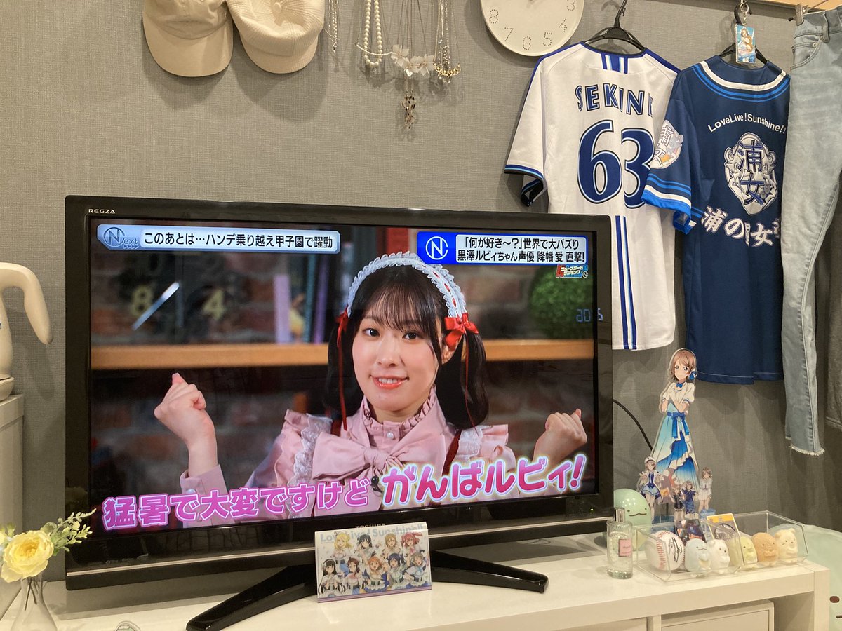 Suison9999's tweet photo. #Nキャス にルビィちゃん！！ https://t.co/oLxWXv0lKg