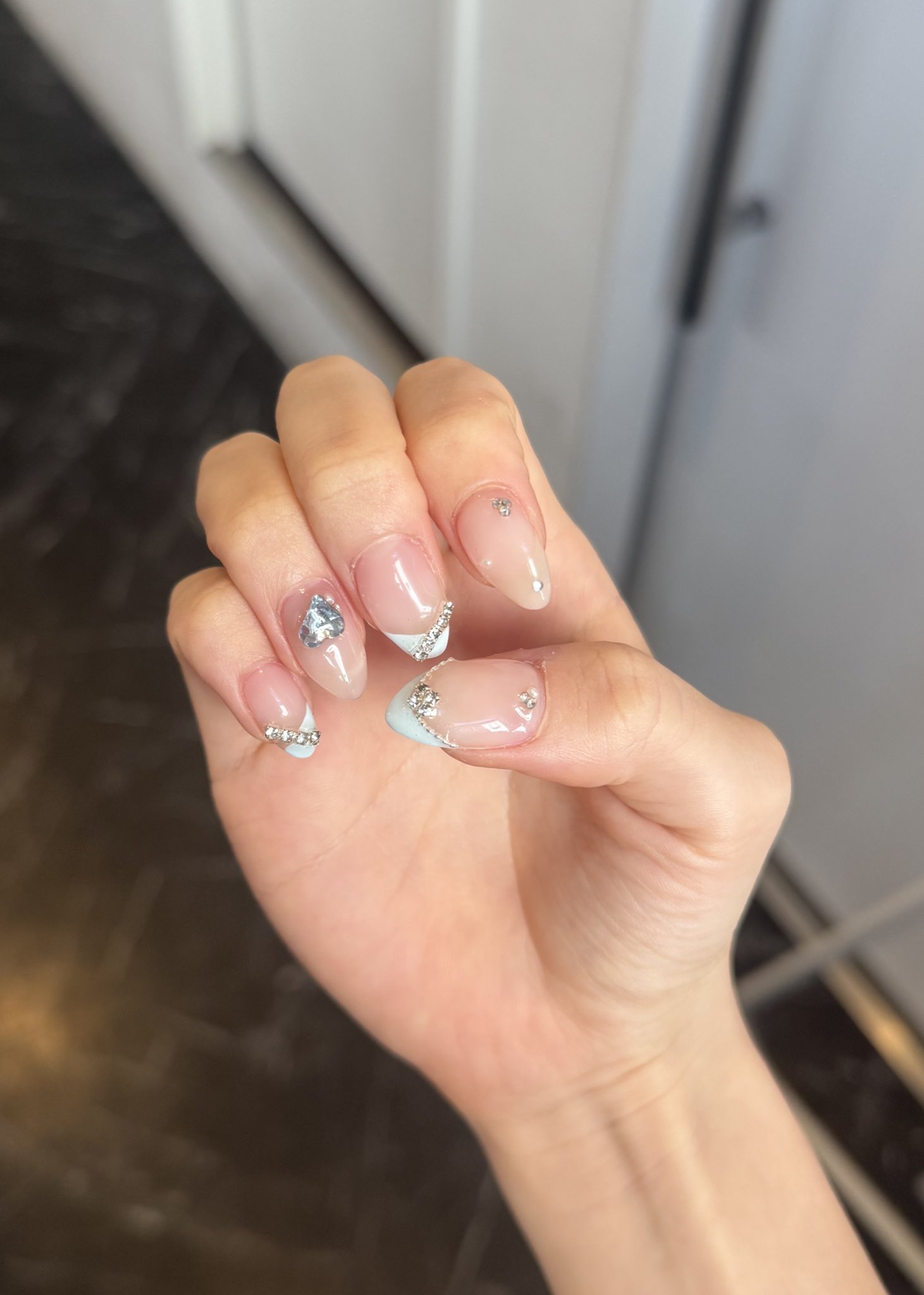 ぽこち nail ボコボコ ‪( ◜ᴗ◝ )ෆ‪ まだまだ夏design 👒‬‬