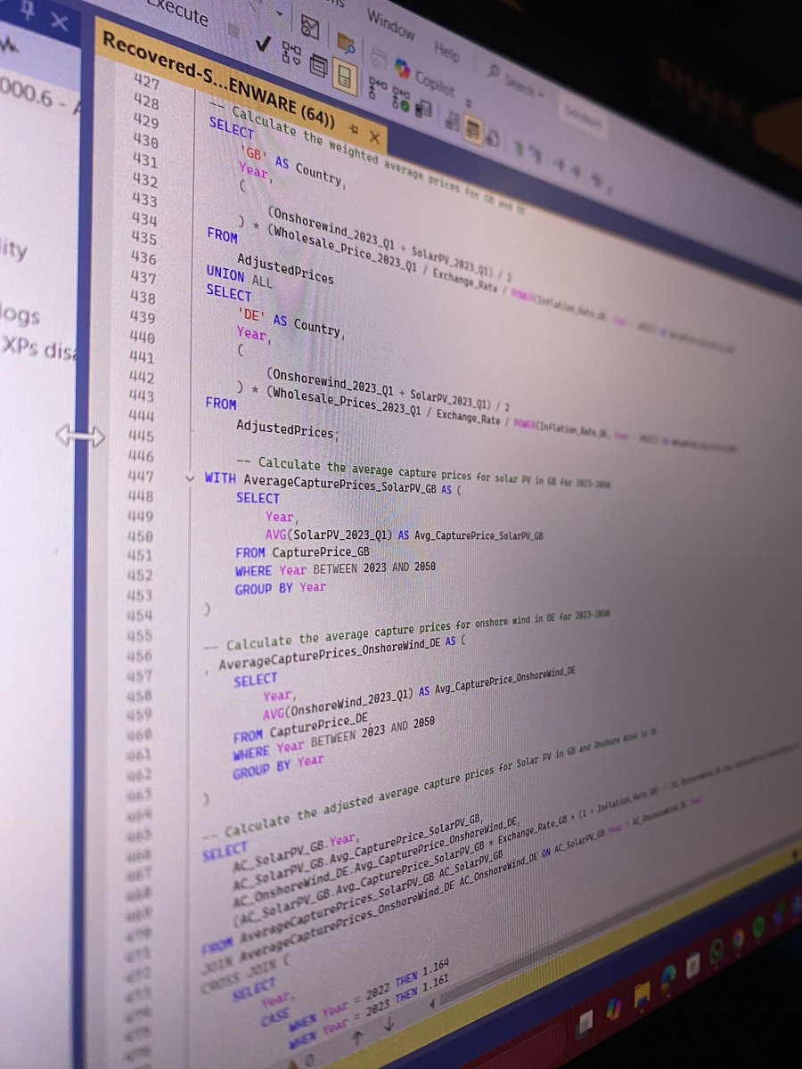 The SQL of life 😌💖