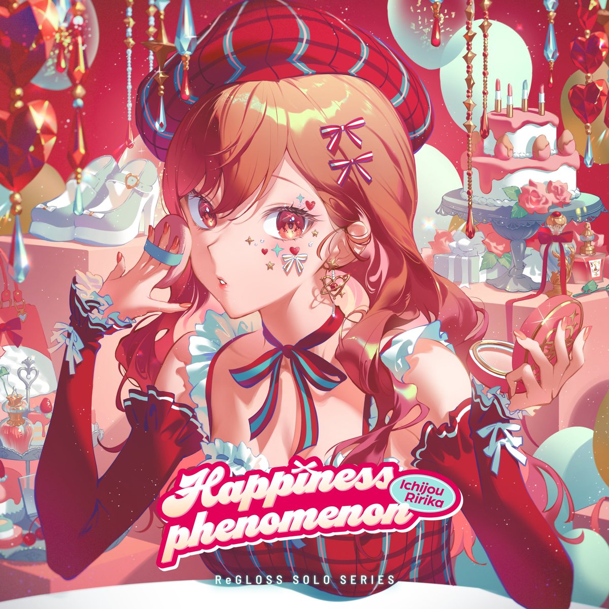 ichijouririka's tweet image. 🎤New Original Song リリース🎤
❤Happiness phenomenon❤

最強の自己肯定ソング👆👆
一緒に毎日をハッピーに過ごそ～❤
好きなフレーズあったら教えて～🥰

🔽配信リンク🔽 
cover.lnk.to/solYtB

#hololiveDEV_IS #ReGLOSS