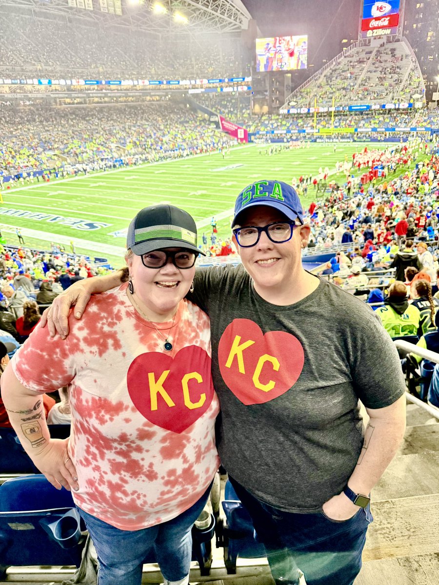 We rooted for the ChiefHawks last night and loved experiencing Lumen Field for the first time!