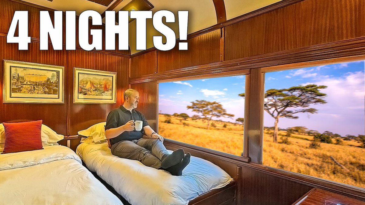 New Video Alert! Join <a href="/Suzanne747/">Suzanne Brooks</a> and me on an incredible First Class Safari Train through Africa! youtu.be/odmGtu1hrM4