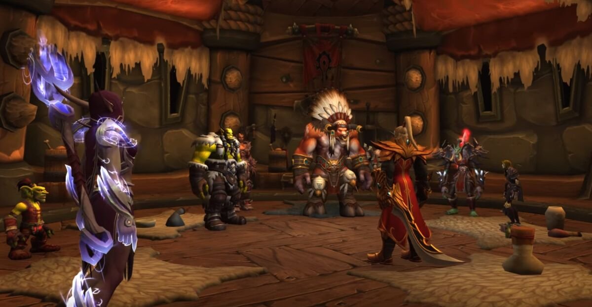 DaveofCanada's tweet image. Cosmic indifference: An issue plaguing Horde narratives, and has been ever present.
I'll be going over one of the largest problems with the Horde vs Alliance narrative divide, and ultimately why the "factionless" storytelling doesn't work--and how post-BfA is worst time for it.