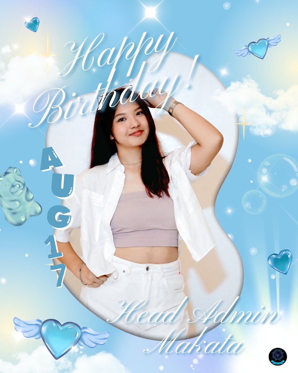 Happy Birthday to our one and only Head Admin, Makata! ✨🫐

May this year bring you more blessings, success, and countless reasons to smile. our dedication, patience, and love keep our fandom strong and united. 

Cheers to more birthdays, more memories, and more love ahead! 🥳💙