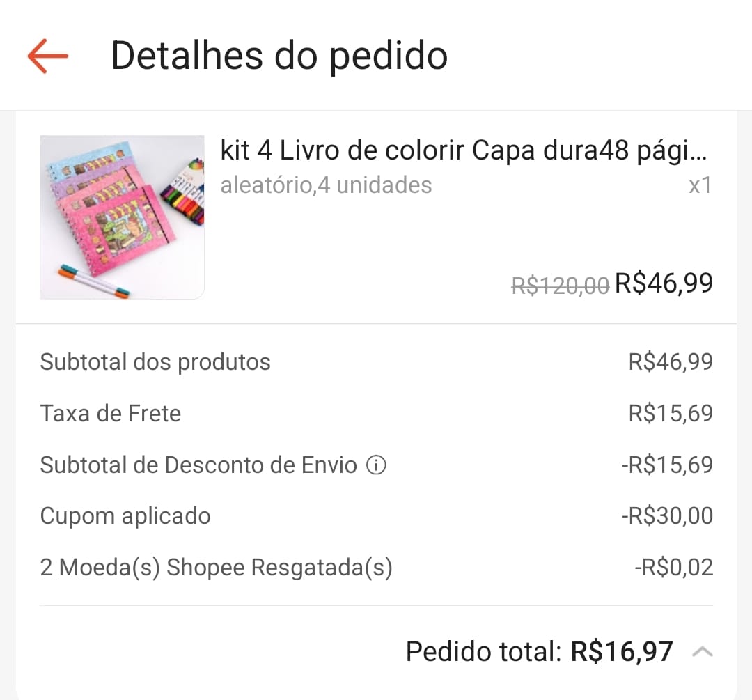 Há alguns meses atrás eu ganhei um vale presente da minha queridíssima <a href="/CuponsdaMih/">Mih - Promos e Cupons✨</a> e deixei pra usar esse mês porque é o mês do meu aniversário. Então peguei esses livrinhos de colorir que eu tava querendo faz tempo, obrigada pelo presente Mih 🥺🩷