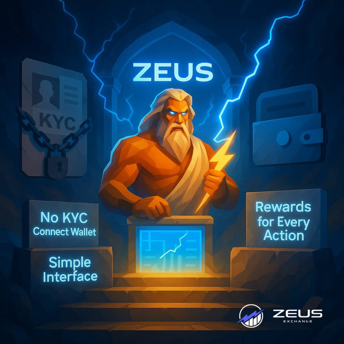 ZEUS Exchange tweet media