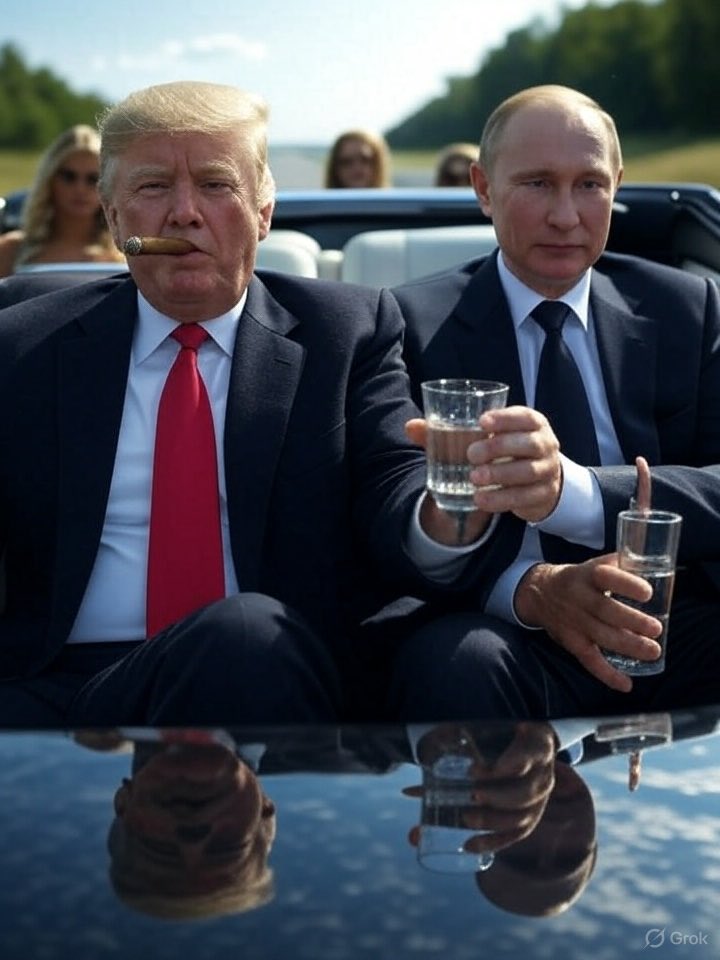 Esto fue lo que no se vio del encuentro entre Trump y Putin ayer