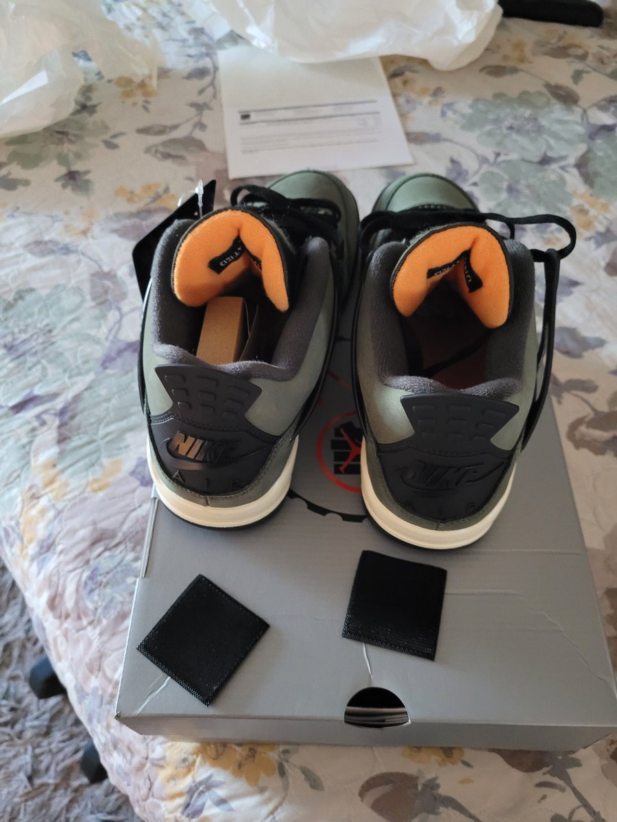 KareemHibbert's tweet photo. Well, I got my undefeated 4s, but RAPE AIR instead of RARE AIR is crazy who's overseeing these shoes before selling them to the public.gotta do better nike and jordan brand https://t.co/Ax5ixKNKKH