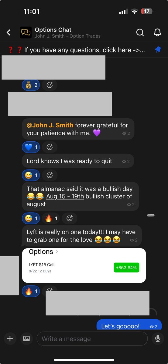 IamJohnJsmith's tweet photo. Why pay $99-$499/mo when you can pay 

$5/mo for the same (if not better)

☑️Options Flow
☑️Entry, Stop Loss, Targets
☑️Option Trade Ideas
☑️100% - 1,000%+ profit gains 
☑️⭐️⭐️⭐️⭐️⭐️ Rated Community
☑️Strategy Video Explanations and more? 

All at 👉 https://t.co/vOfUoS21DM

⚠️Only for the next 100 Traders⚠️