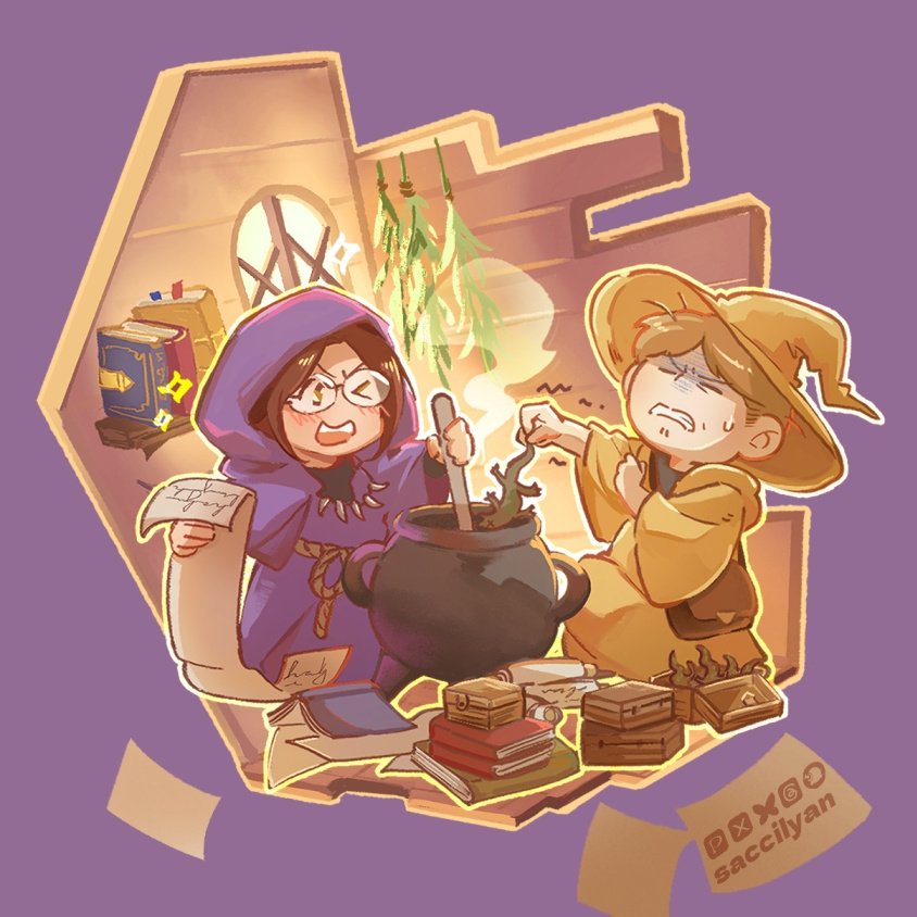 今日(8/16 台湾NiCE2025)無料配布のポストカード🪄🍲🧙
#モブハン　#mobuhan