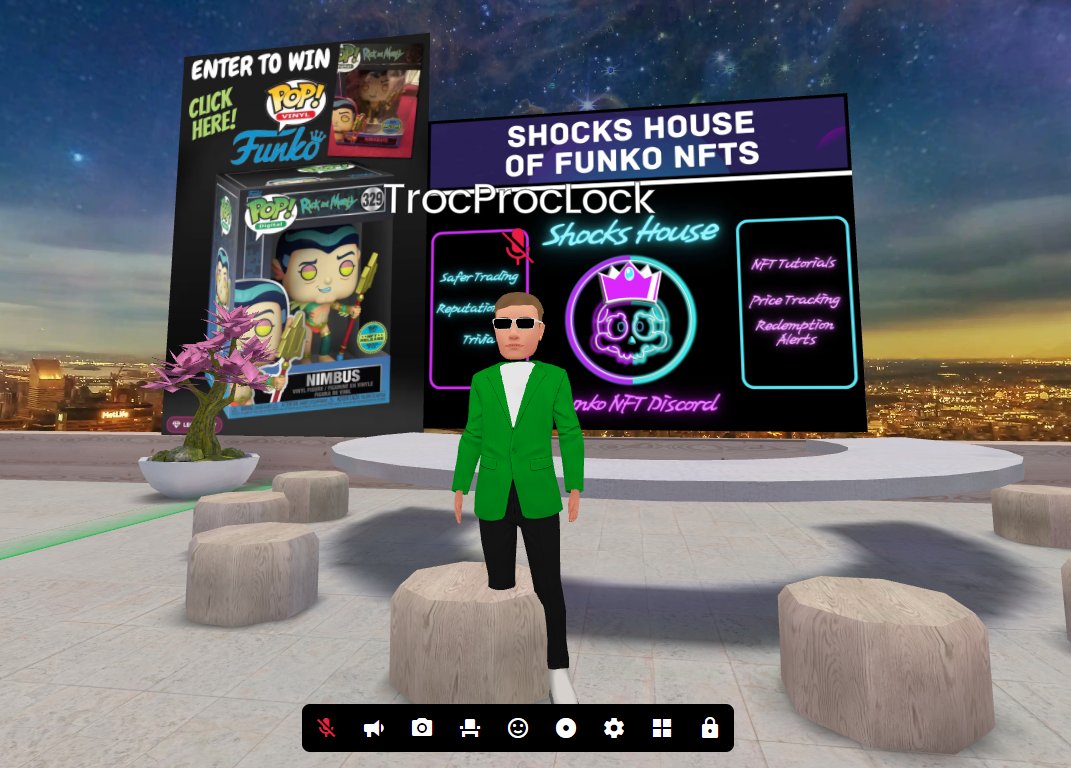 TrocProcLock's tweet image. All day is @thenftopia Day!

Selfie at SHOCKS HOUSE OF FUNKO NFTS booth

 #NFTOPIA5 , @thenftopia , @shockshouse