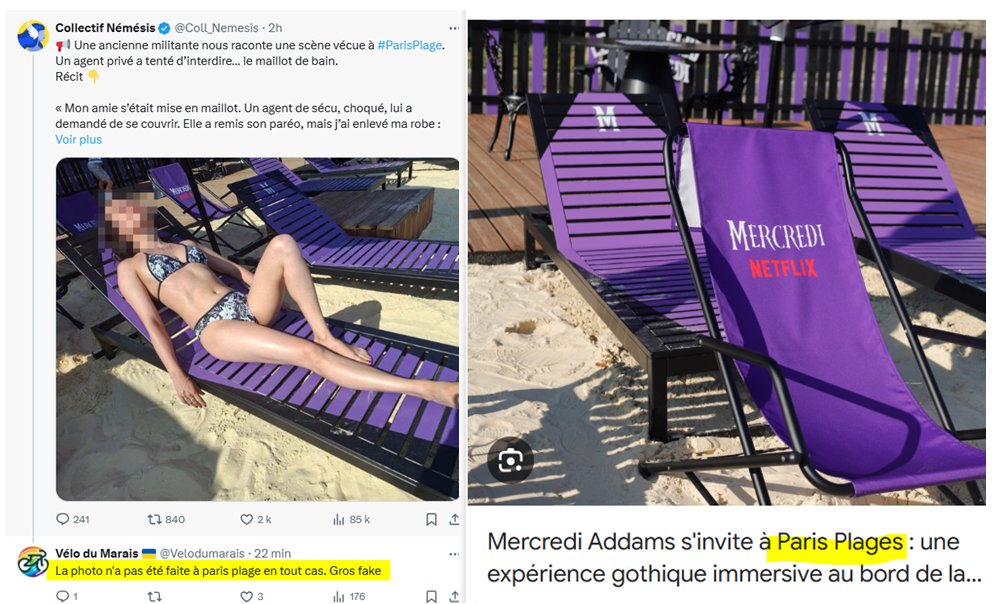 Ce suppôt de la mairie de Paris ment tout le temps, c'est pathologique ⤵️