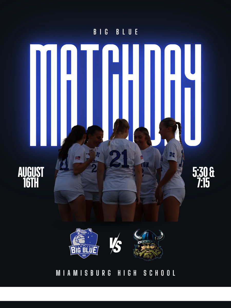 Season officially starts off tonight at Miamisburg! Come out and support the Lady Blue! #BigBlue #Hamilton