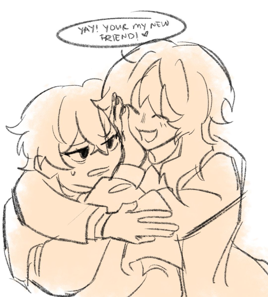 first meeting doodles #ocs #originalcharacter