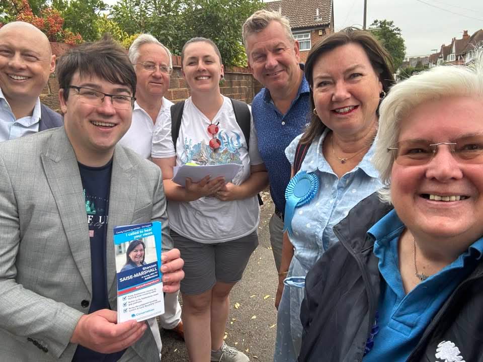 Jon4Twickenham's tweet image. Council by-election campaigning in Addlestone, Runnymede and in Cranford, Hounslow on a busy Saturday.