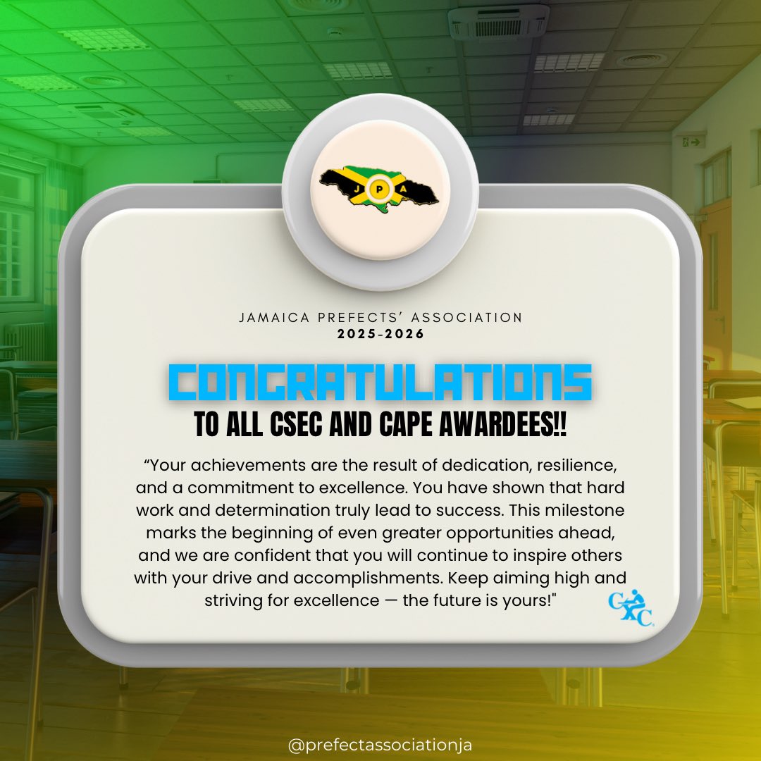 Jamaica Prefects' Association (@prefectsja) on Twitter photo 