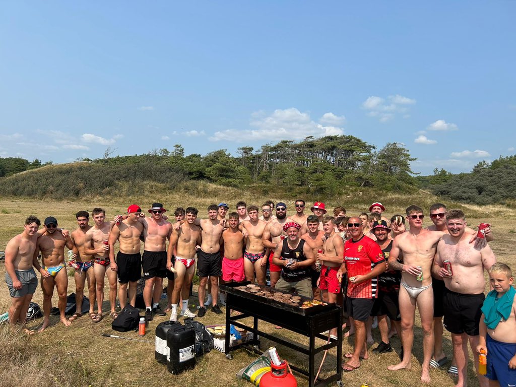 Team building session down Pembrey 💪🏽