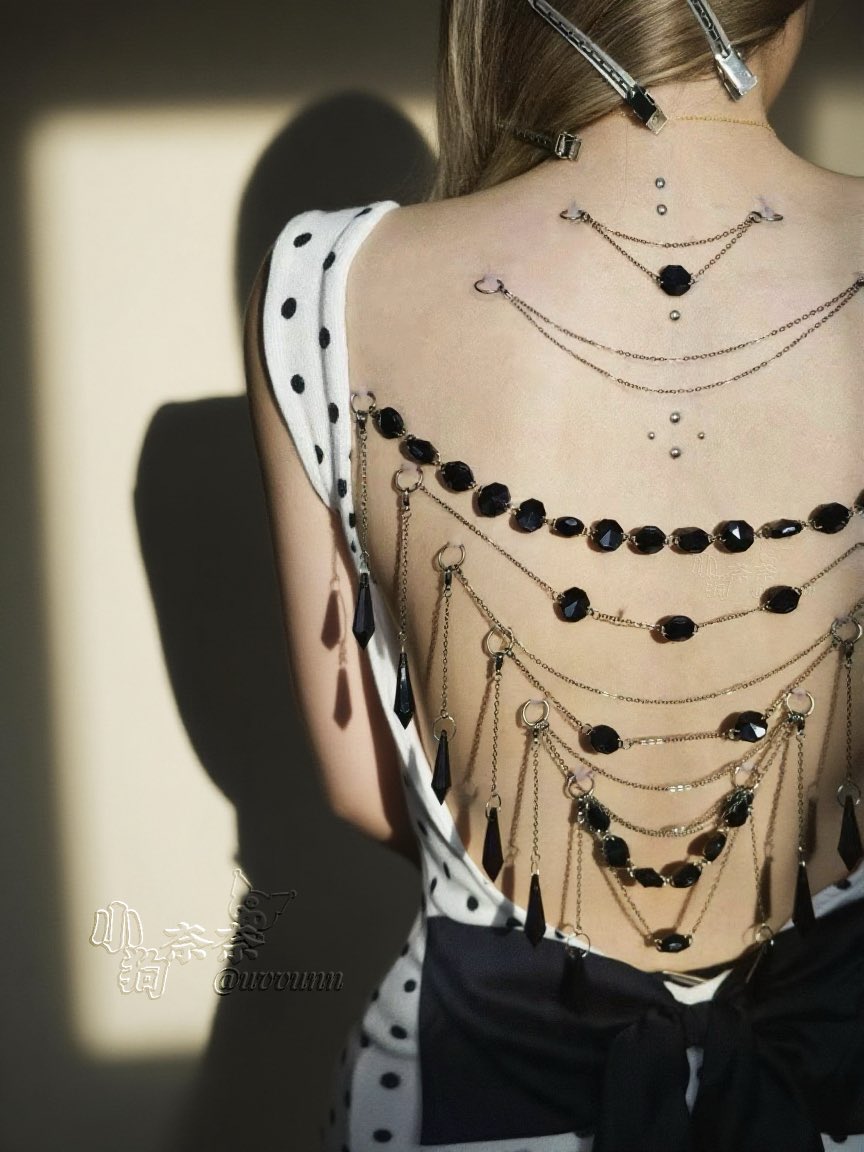 “融入身体里的艺术品”