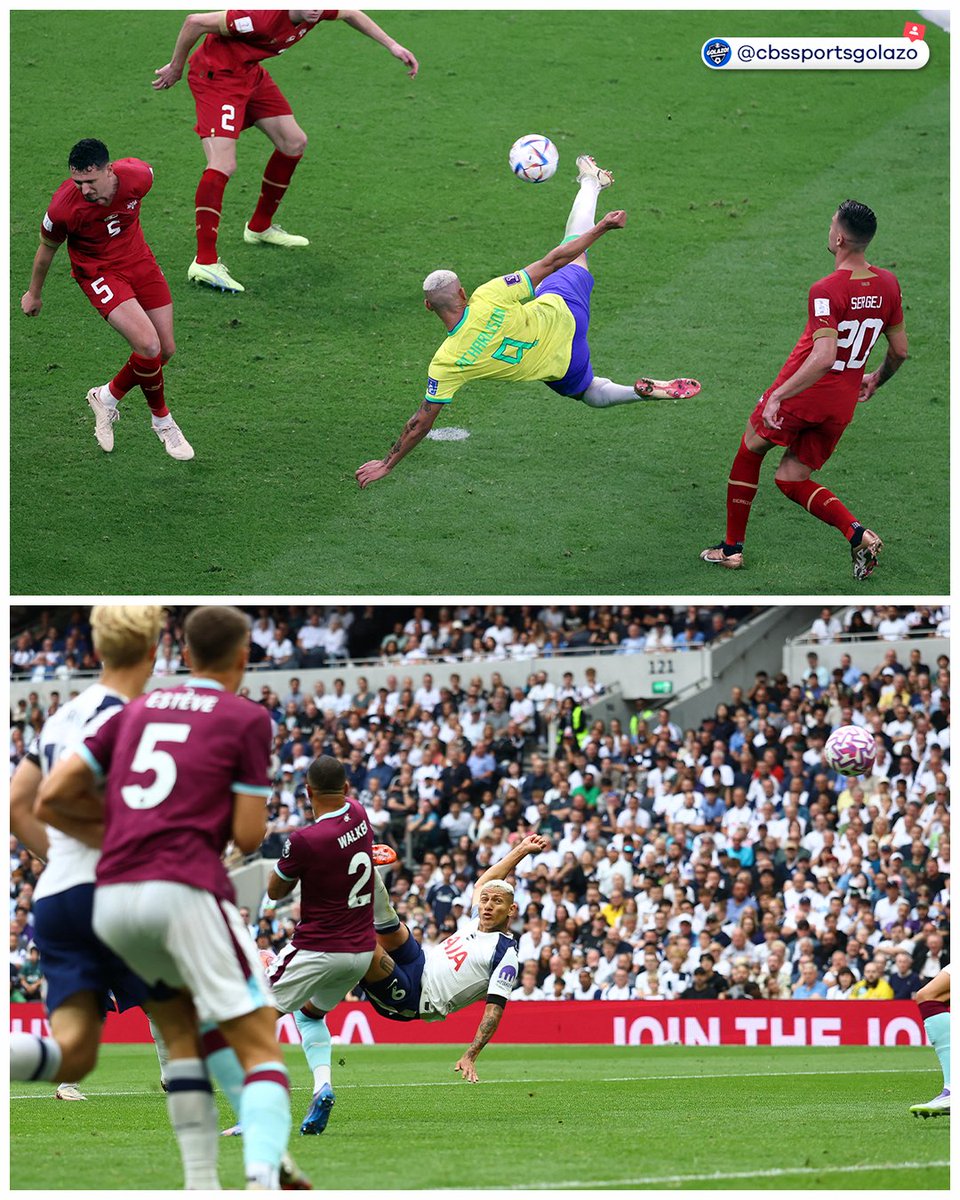 RICHARLISON RECREATED HIS ICONIC 2022 WORLD CUP GOAL 😱

The Richy redemption arc this season could hit DIFFERENT 😮‍💨