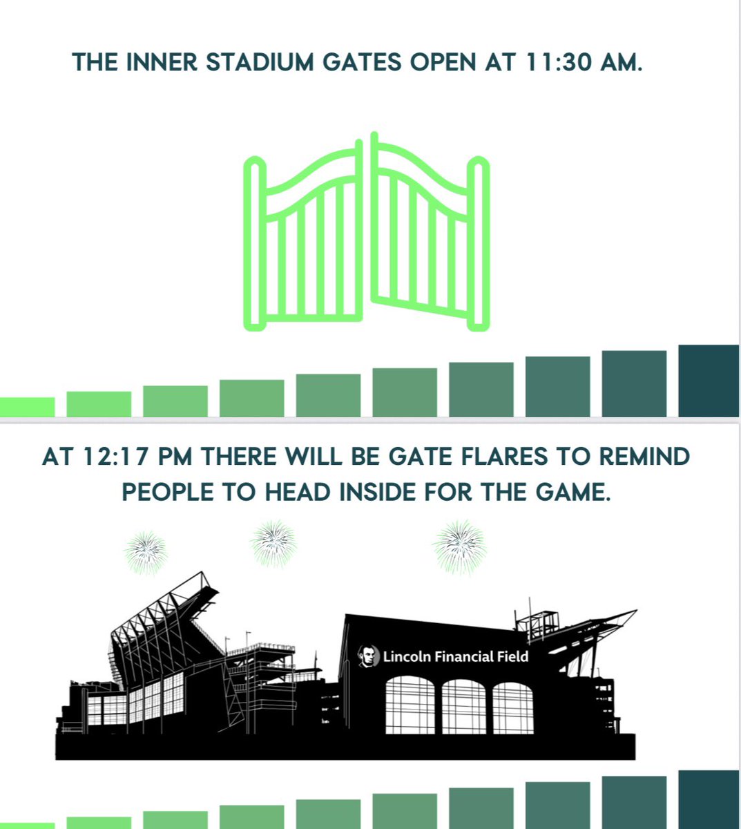 Prepare for the last preseason game at Lincoln Financial Field with the EAF visual schedule!🦅

View full visual schedule here: static.clubs.nfl.com/image/upload/v…